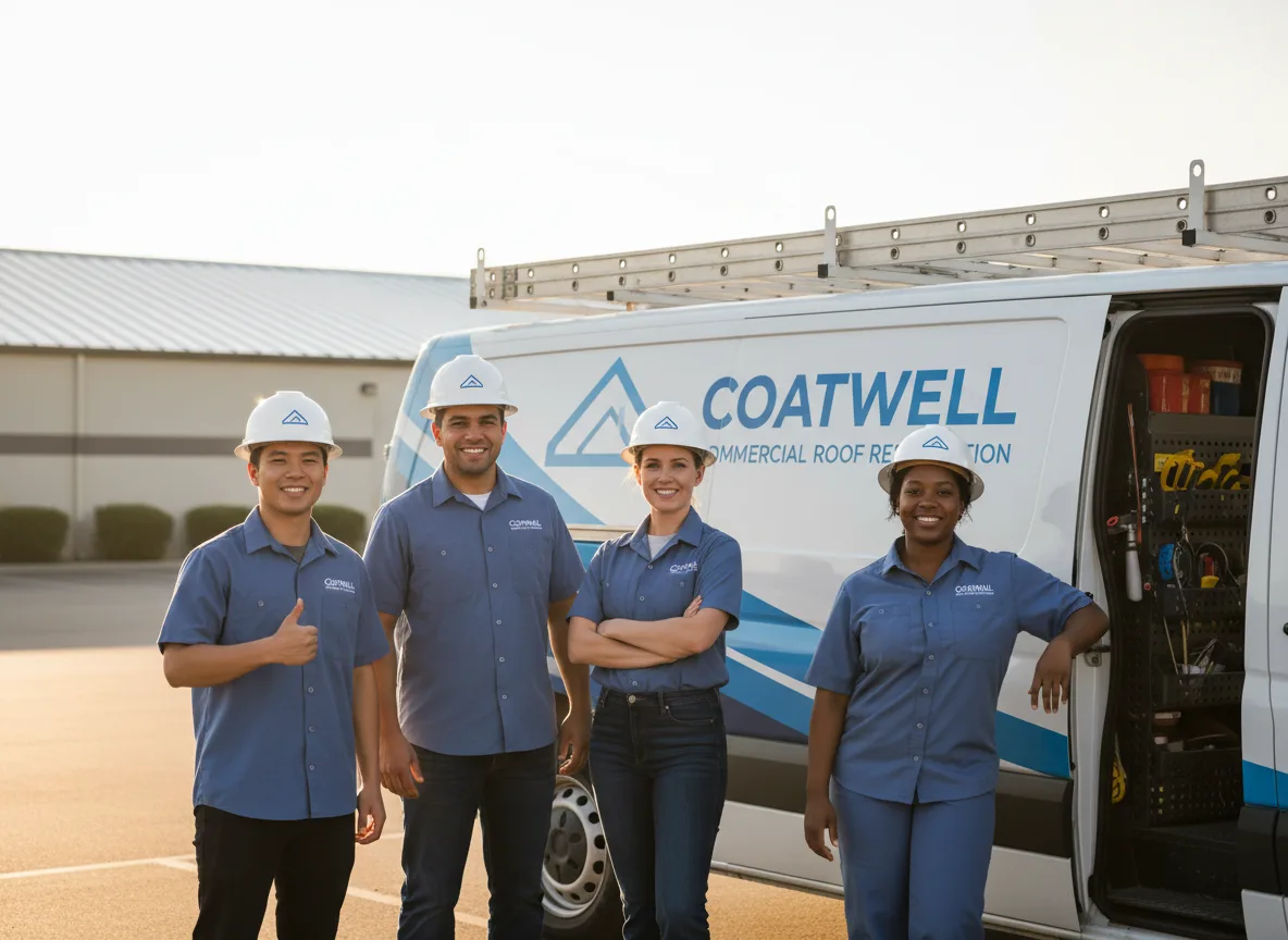 Commercial roof coating company in Newton, IA